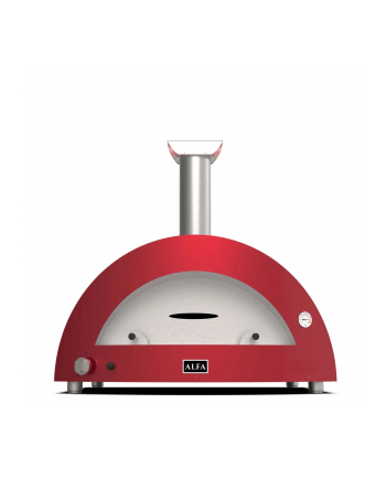 Alfa Forni Moderno 5 Pizze Hybrid Antik Rot