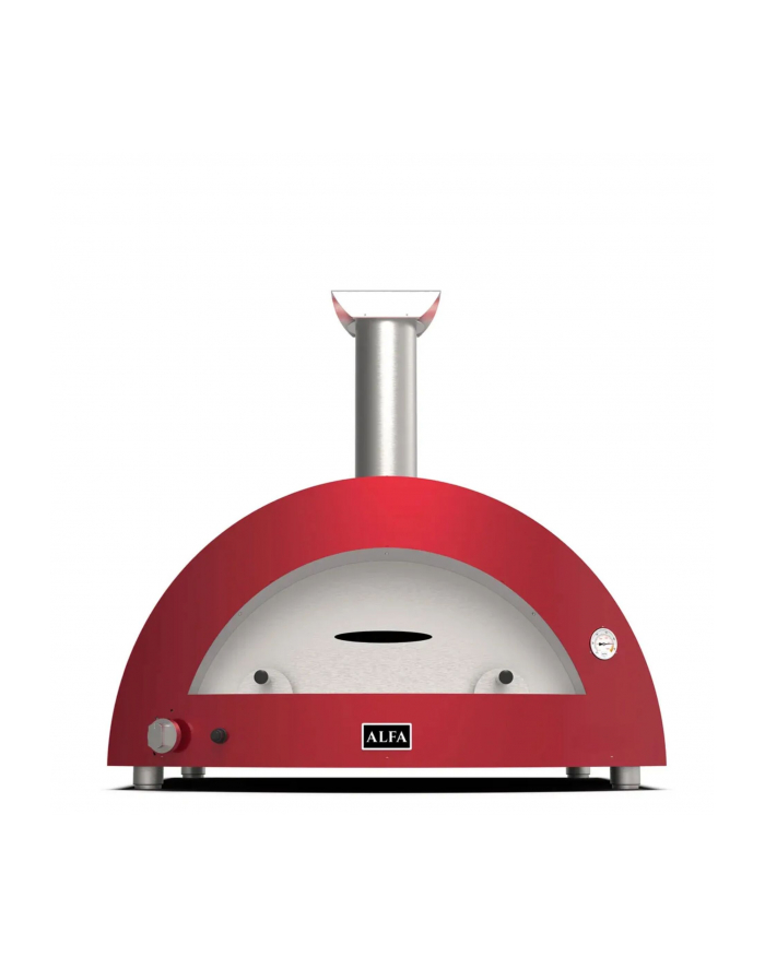Alfa Forni Moderno 5 Pizze Hybrid Antik Rot główny