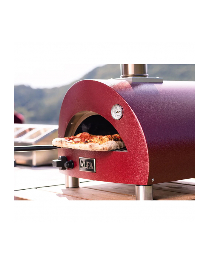 Alfa Forni Linea Moderno Portable Pizzaofen Antique Red główny