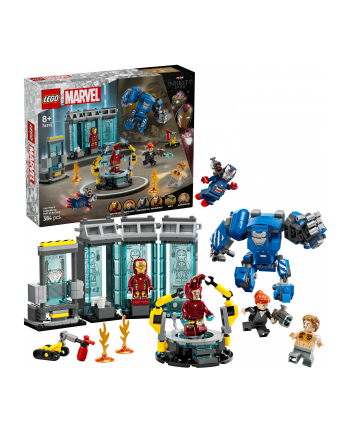 LEGO Marvel Super Heroes 76315 Laboratorium Iron Mana: Zbrojownia