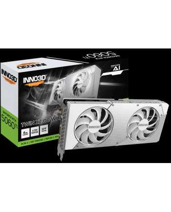inno3d Karta graficzna INNO3 RTX 5060 Ti Twin X2 OC WHITE 8GB