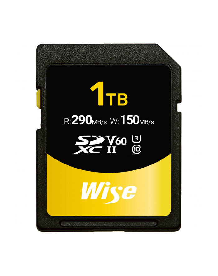 Wise SDXC UHS-II V60         1TB R:290MBs / W:150MBs  WI-SD-S1024 główny