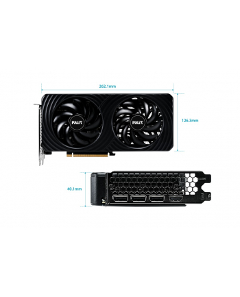 palit Karta graficzna RTX 5060 TI DUAL 8GB GDDR7 128bit 3DP/HDMI