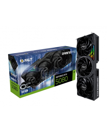 palit Karta graficzna RTX 5080 GAMING PRO OC 16GB GDDR7 256bit 3DP/HDMI