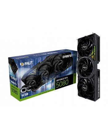 palit Karta graficzna RTX 5080 GAMING PRO OC 16GB GDDR7 256bit 3DP/HDMI