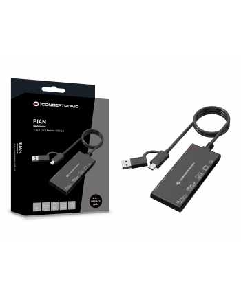 Conceptronic BIAN10B 7-in-1 Card Reader USB 3.0 nr 1