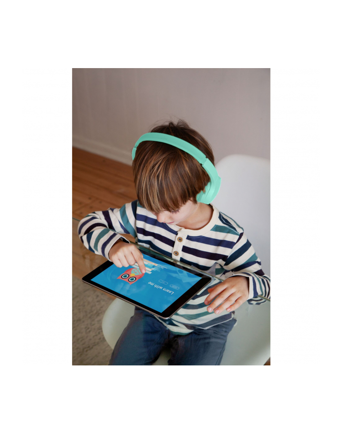 Belkin Soundform Mini BT On-Ear Kinderk. USB-C mint AUD002hqMNV3 główny