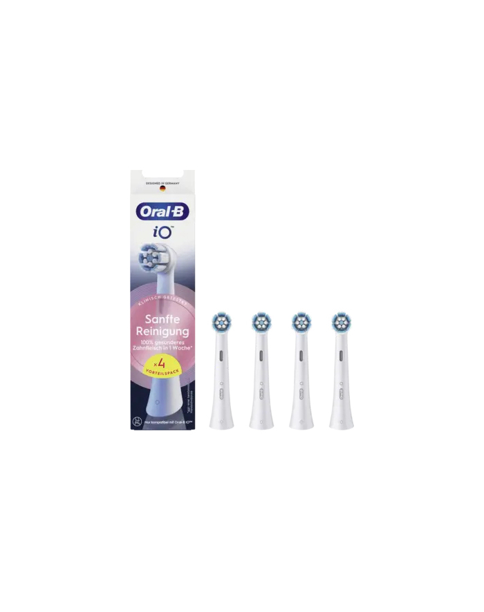 Oral-B iO Aufsteckbürsten Sanfte Reinigung 4er główny