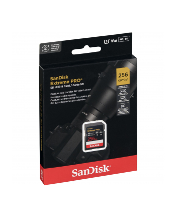 SanDisk ExtremePRO SDXCV90 256GB 300MB UHS-II  SDSDXDM-256G-GN4IN