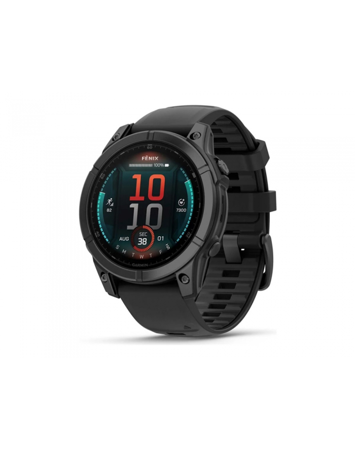 Garmin Fenix E stainless Steel slate grey główny