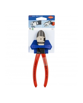 KNIPEX Kraft-Seitenschneider 180 mm, Kunststoff überzogen