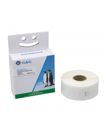 G'amp;G Etiketten 25mm x 54mm sw-ws Komp. m. Dymo 11352/ s0722520