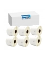 6x G'amp;G Etiketten 32mm x 57mm sw- komp. m. Dymo 11354/ s0722540 - nr 1