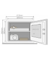 yale home Sejf ognioodporny YFM domowy L - nr 3