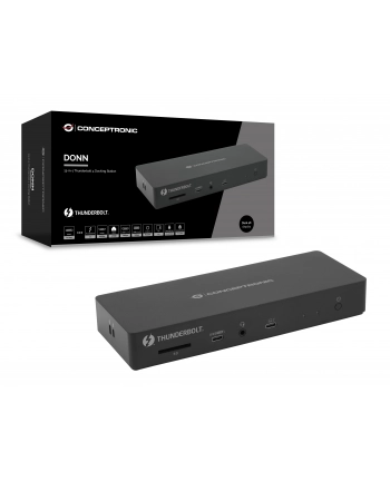 Conceptronic DONN30B 13-in-1 Thunderbolt 4 Docking