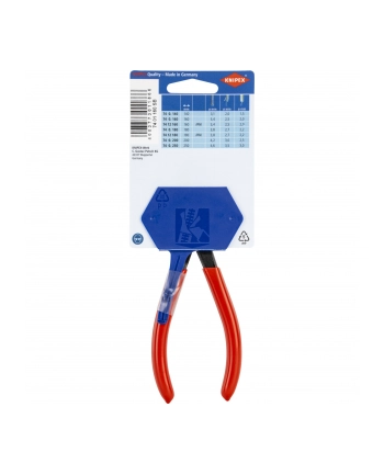 KNIPEX Kraft-Seitenschneider 160 mm, Kunststoff überzogen