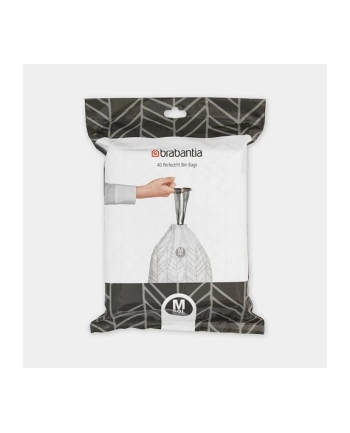 Brabantia PerfectFit Müllbeutel Bo, Codierung M (60 Liter)