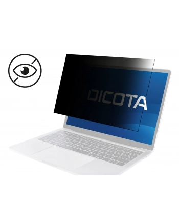 dicota Filtr prywatyzujący 2-way side mounted Universal (16:9) 15,6 cala