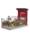 Schleich 42724 Zestaw Boks dla kucyka z klaczą Mustanga Farm World - nr 4