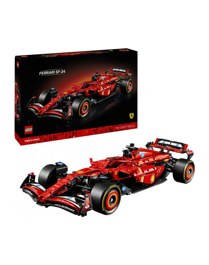LEGO 42207 TECHNIC Bolid F1 Ferrari SF-24 główny