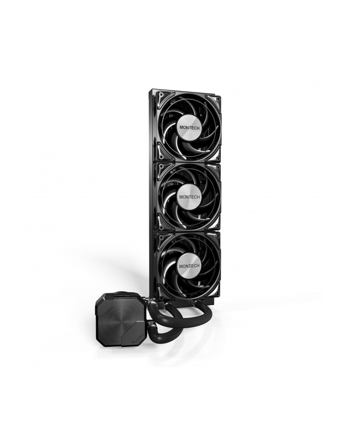 Chłodzenie wodne Montech HyperFlow Silent AiO - 360mm, czarne główny