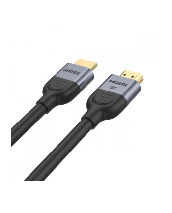 unitek Kabel HDMI 2.1 8K 60Hz 2m, czarny, C11086GY01-2M