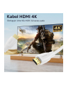 unitek Kabel HDMI 2.0 4K 60Hz, 1m, biały, C11090AWH03-2M - nr 2