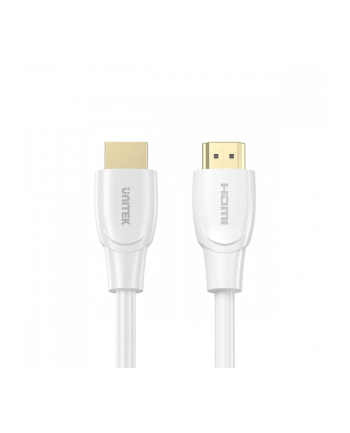 unitek Kabel HDMI 2.0 4K 60Hz, 1m C11090AWH03-3M Biały