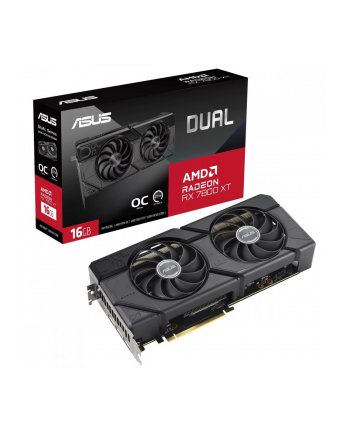 asus Karta graficzna Dual Radeon RX 7800 XT OC Edition 16GB GDDR6DUAL-RX7800XT-O16G