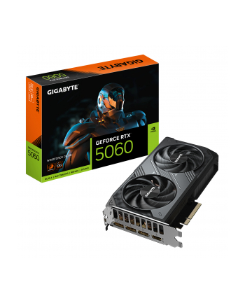 gigabyte Karta graficzna GeForce RTX 5060 WINDFORCE OC 8G GDDR7 3DP/HDMI