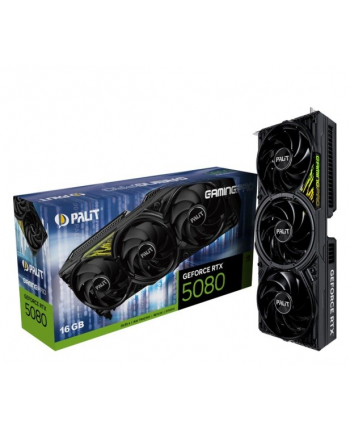 palit Karta graficzna GeForce RTX 5080 GAMING PRO V1 16GB GDDR7 256bit 3DP/HDMI
