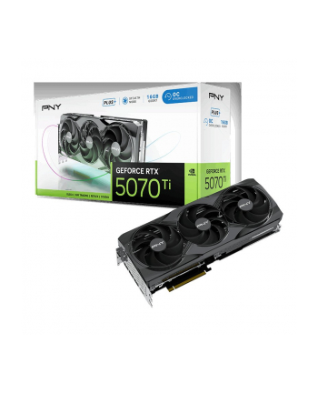 pny Karta graficzna GeForce RTX5070 Ti+ OC 16GB VCG5071T16TFXPB1-O
