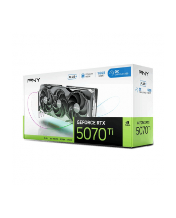 pny Karta graficzna GeForce RTX5070 Ti+ OC 16GB VCG5071T16TFXPB1-O
