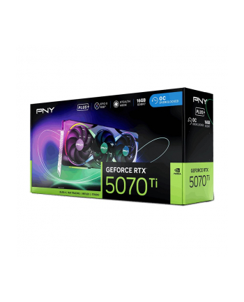 pny Karta graficzna GeForce RTX5070Ti+ 16GB ARGB VCG5071T16TFXXPB1-O
