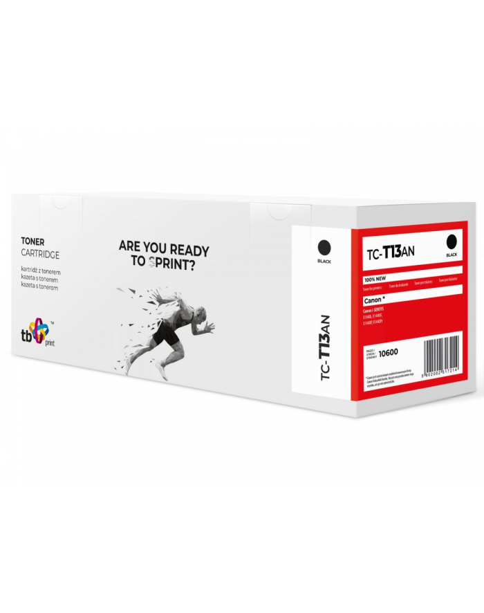 tb print Toner do Canon X1440 T13 TC-T13AN 100% nowy czarny główny