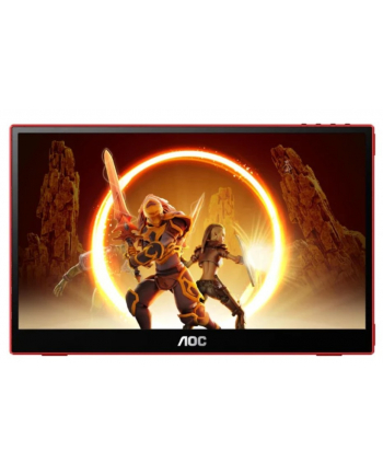 aoc Monitor 16G3 15.6 cala IPS 144 Hz MicroHDMI USB-C