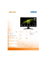 msi Monitor gamingowy MAG 244C 23,6 cala/LED/FHD/Curv/180Hz/Black - nr 6