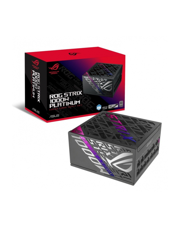 asus Zasilacz ROG STRIX 1000W 80+ Platinum czarny główny