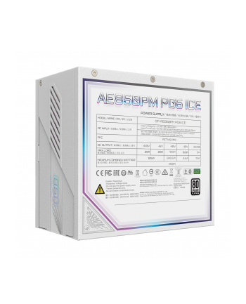 gigabyte Zasilacz MODULARNYny GP-AE850PM PG5 ICE