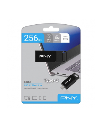 pny Pendrive 256GB Elite USB-C 3.2 P-FD256ELC-GE