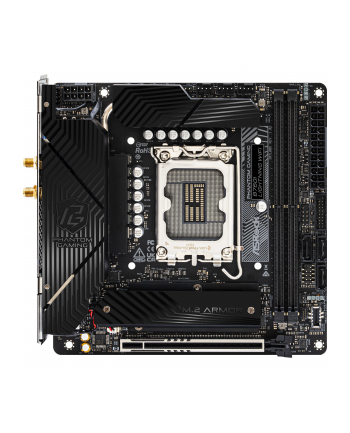 asrock Płyta główna B760I LIGHTNING WIFI s1700  2DDR5 mITX DP/HDMI