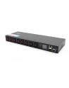 digitus Listwa zasilająca SMART PDU 1U, gniazdo zasilające IEC320 C20 16A/250V, gniazda 8x C13, 16A - nr 1
