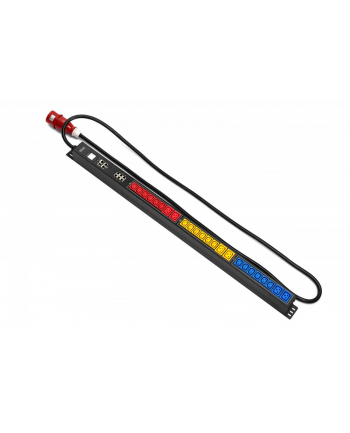 digitus Listwa zasilająca SMART PDU, wtyk IEC 60309 32A/400V, gniazda 18xC13 10A/250V, 6xC19 16A/250V,32A