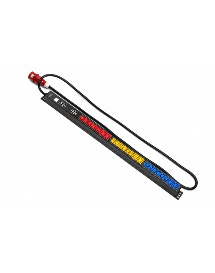 digitus Listwa zasilająca SMART PDU, wtyk IEC 60309 32A/400V, gniazda 18xC13 10A/250V, 6xC19 16A/250V,32A główny