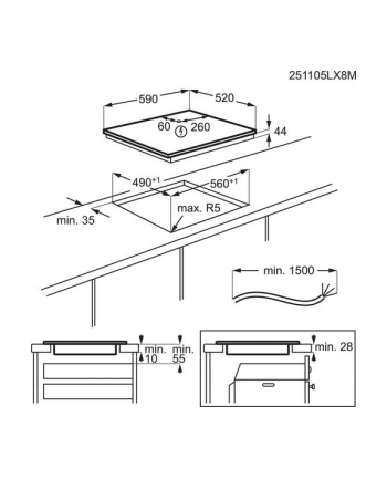 Electrolux 600 Flex Bridge SLIM-FIT EIV64453