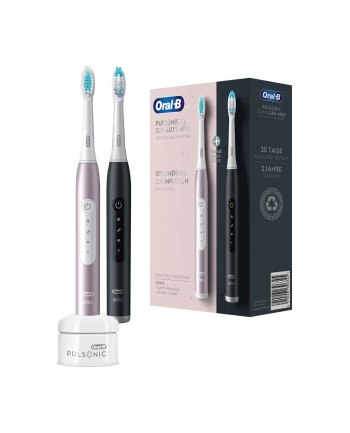 Oral-B Pulsonic Slim Luxe 4900 Czarny/Różowy nr 1
