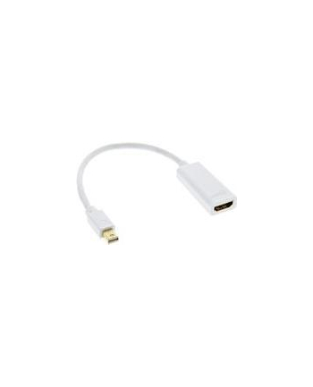 INLINE ADAPTER AV  DISPLAYPORT MINI - HDMI BIAŁY (17193K)