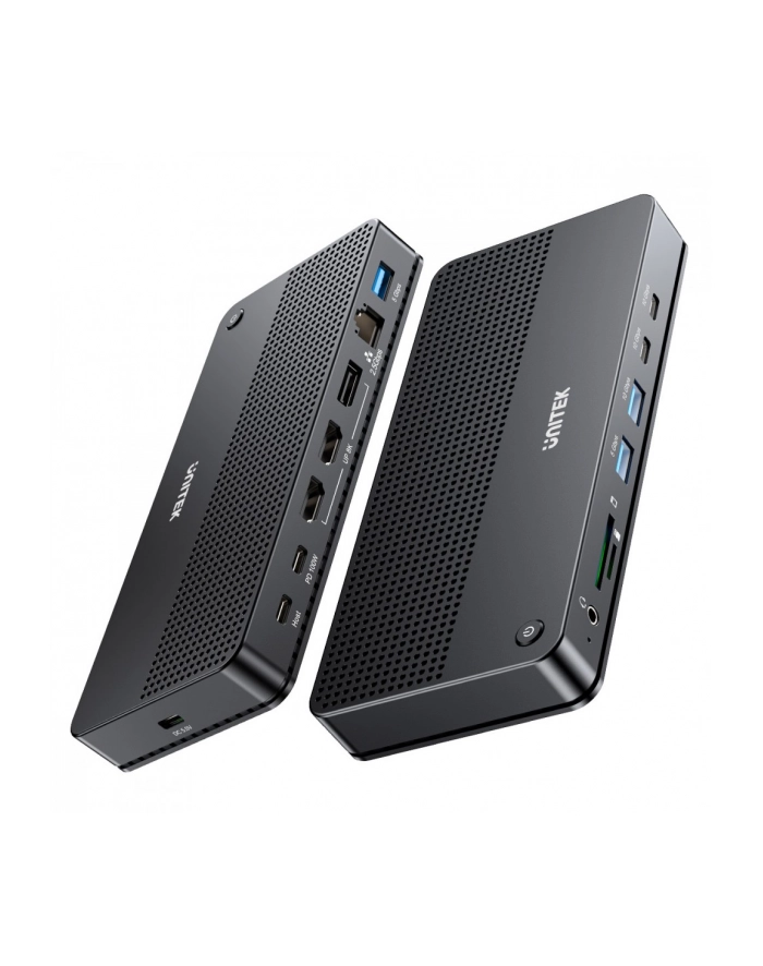 unitek Stacja dokująca 13w1 USB-C, HDMI 2.1,DP 2.0,RJ45,10GBPs,D1104A01 główny