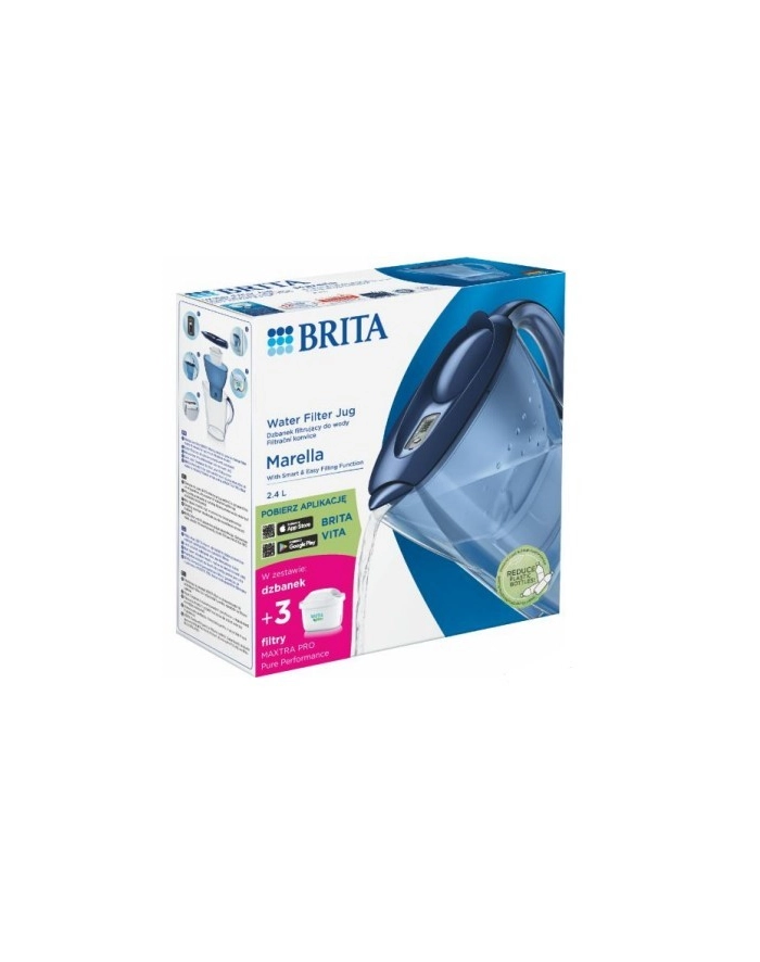 brita Dzbanek filtrujący Marella 2.4l + 3 wkłady Pure Performance główny