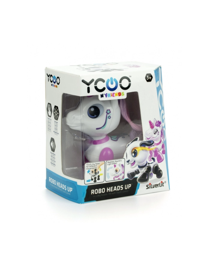 Silverlit Interaktywny Jednorożec Ycoo Robo Heads Up Unicorn główny